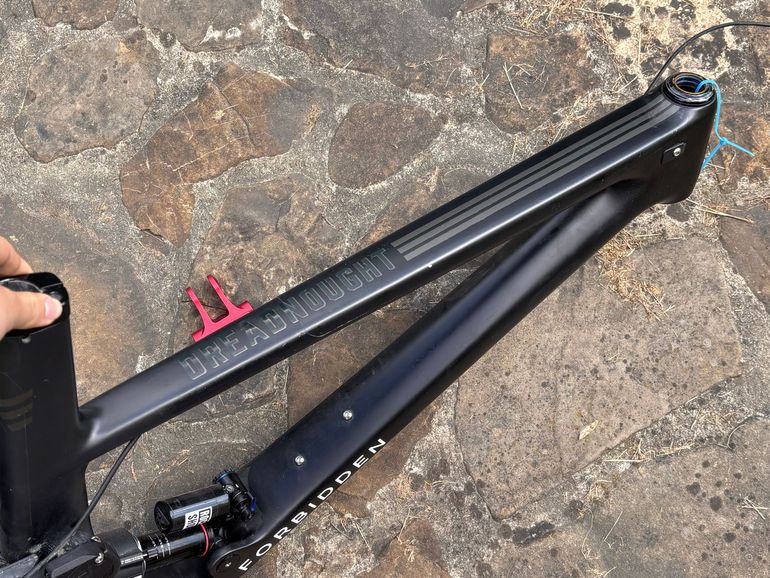 Used Forbidden Dreadnought Frame 2021 Frameset 2021 Mountainbike, Black, 29 — image 5 of 7