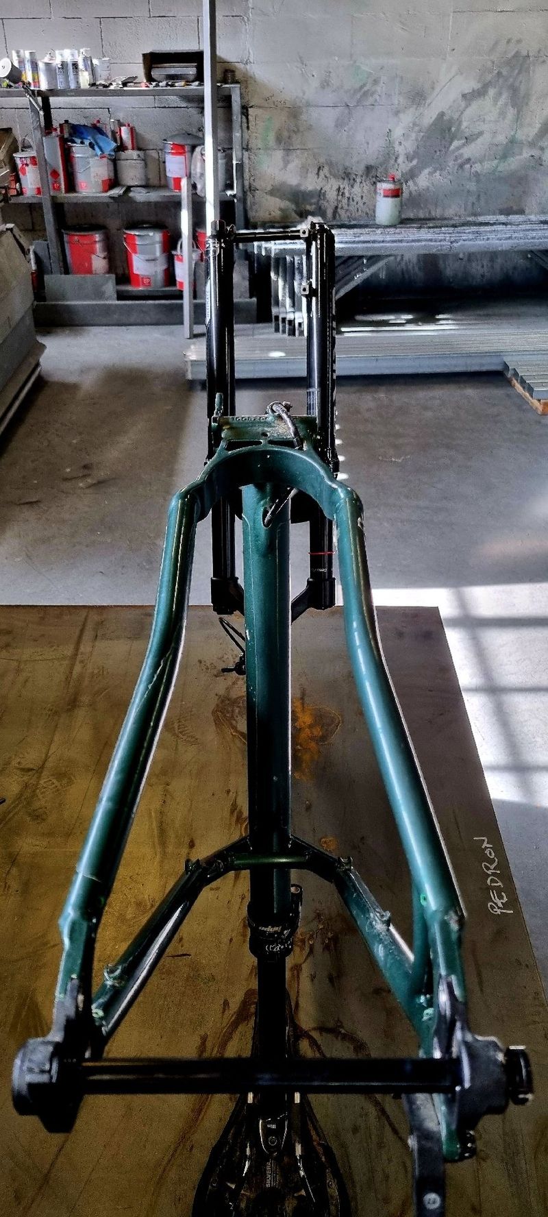 Stanton Switch9er 631 Elite 2021 Frameset 2021 Mountainbike de segunda mano, Verde — imagen 8 de 8