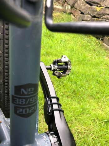 Used Pure Bros EXPRO Stahl Gravel Disc Rahmenset Frameset 2021 Road & Gravel, Light Gray — image 3 of 5