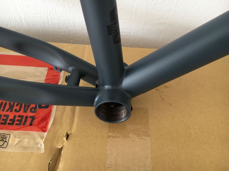 Used Pure Bros EXPRO Stahl Gravel Disc Rahmenset Frameset 2021 Road & Gravel, Light Gray — image 2 of 5