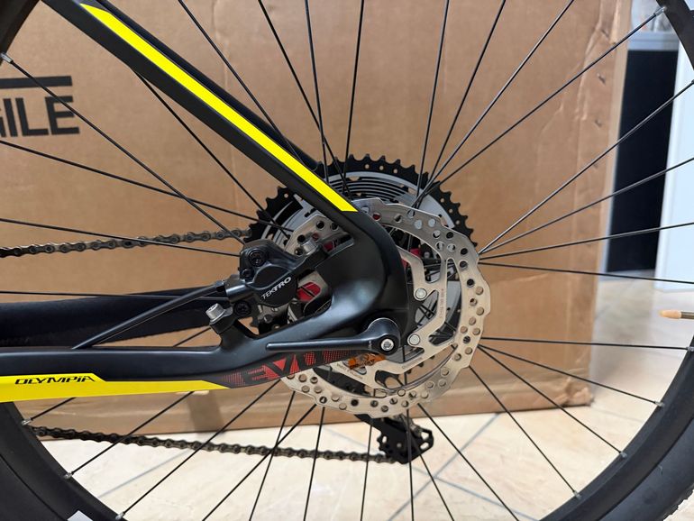 Used Olympia Evo Shimano Deore XT 2019 Mountainbike, Black — image 8 of 12