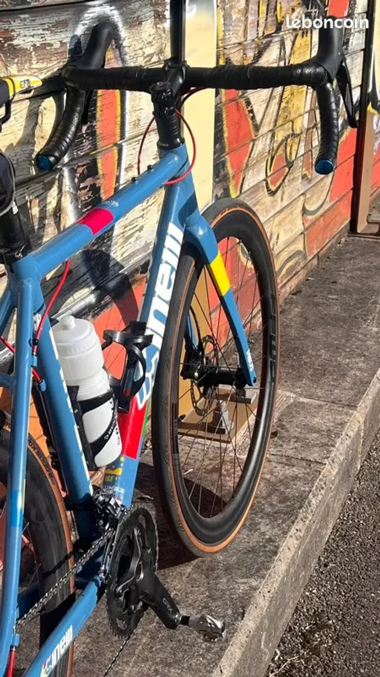Used Cinelli Zydeco M (54) | Shimano GRX | FFWD Tyro Carbon 2023 Road & Gravel, Blue — image 4 of 13