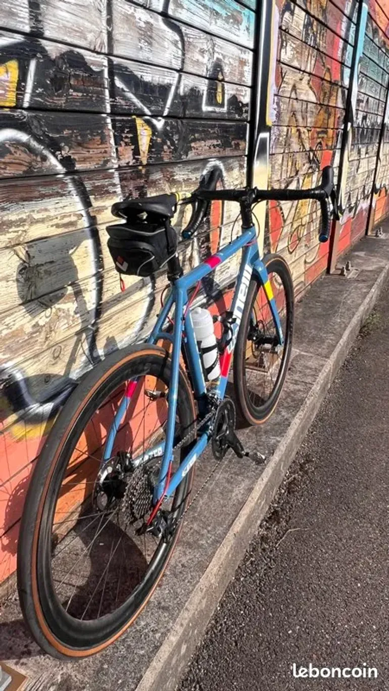 Used Cinelli Zydeco M (54) | Shimano GRX | FFWD Tyro Carbon 2023 Road & Gravel, Blue — image 8 of 13