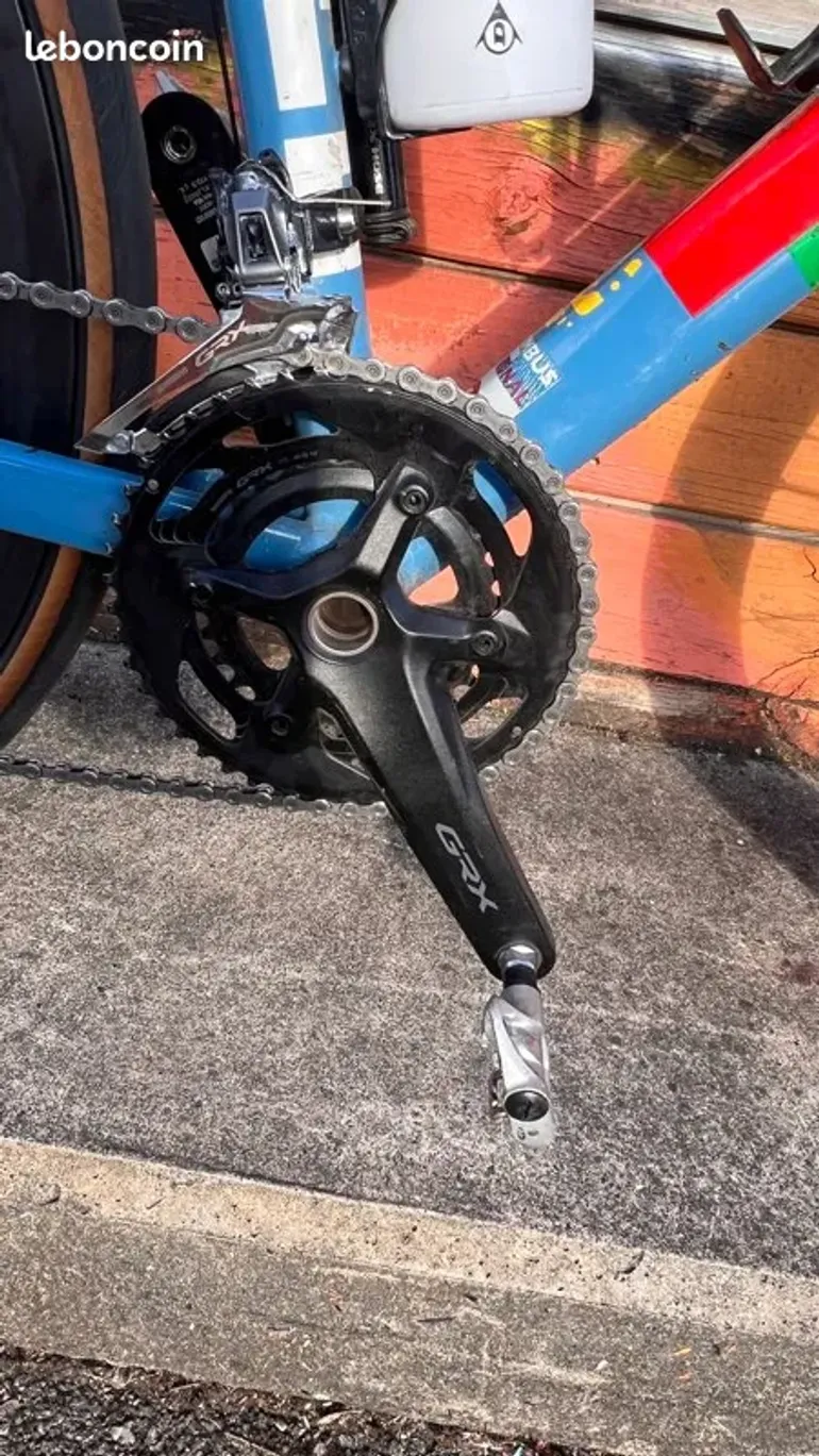 Used Cinelli Zydeco M (54) | Shimano GRX | FFWD Tyro Carbon 2023 Road & Gravel, Blue — image 11 of 13