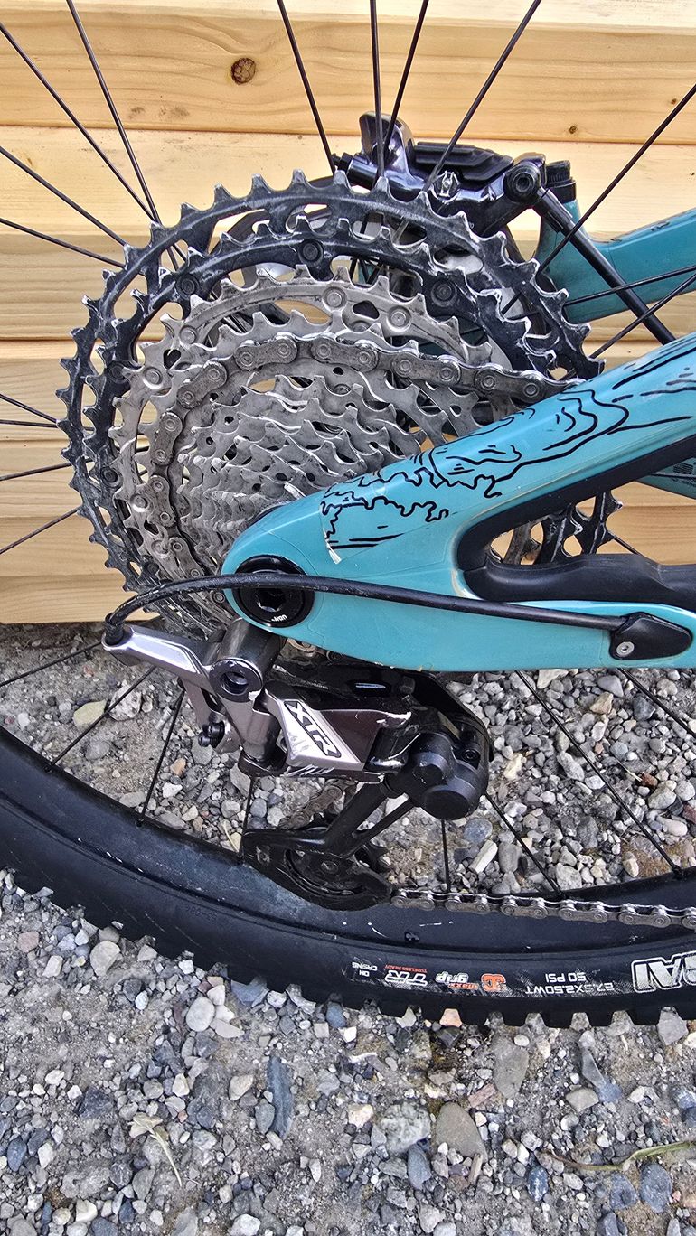 Used Pivot MACH 6 Pro X01 - Air 2022 2022 Mountainbike, Green, 27.5 — image 6 of 8