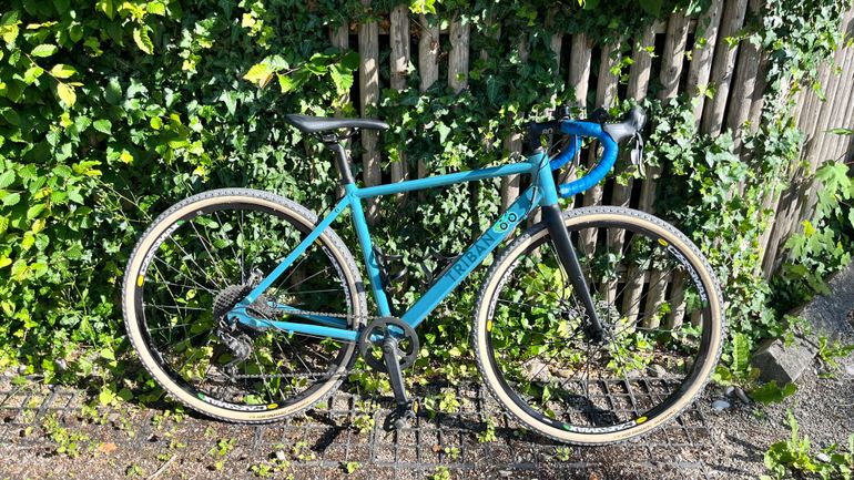 Used TRIBAN Women's Gravel Bike GRVL 120 2022 2022 Road & Gravel, Blue — image 1 of 10