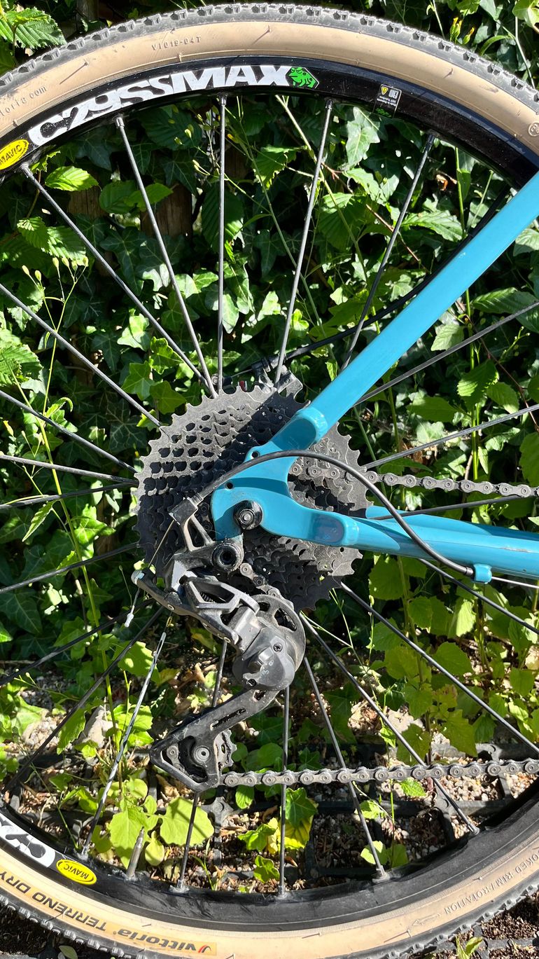 Used TRIBAN Women's Gravel Bike GRVL 120 2022 2022 Road & Gravel, Blue — image 7 of 10