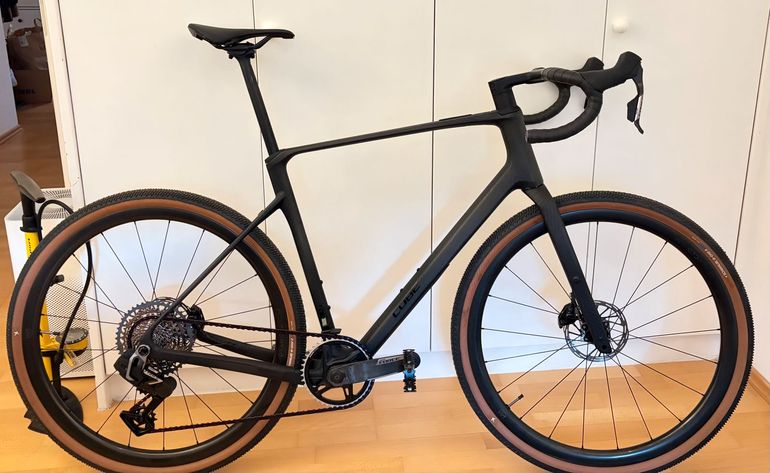 Used CUBE NUROAD C:62, EXC 2026 2026 Road & Gravel, Black — image 1 of 8