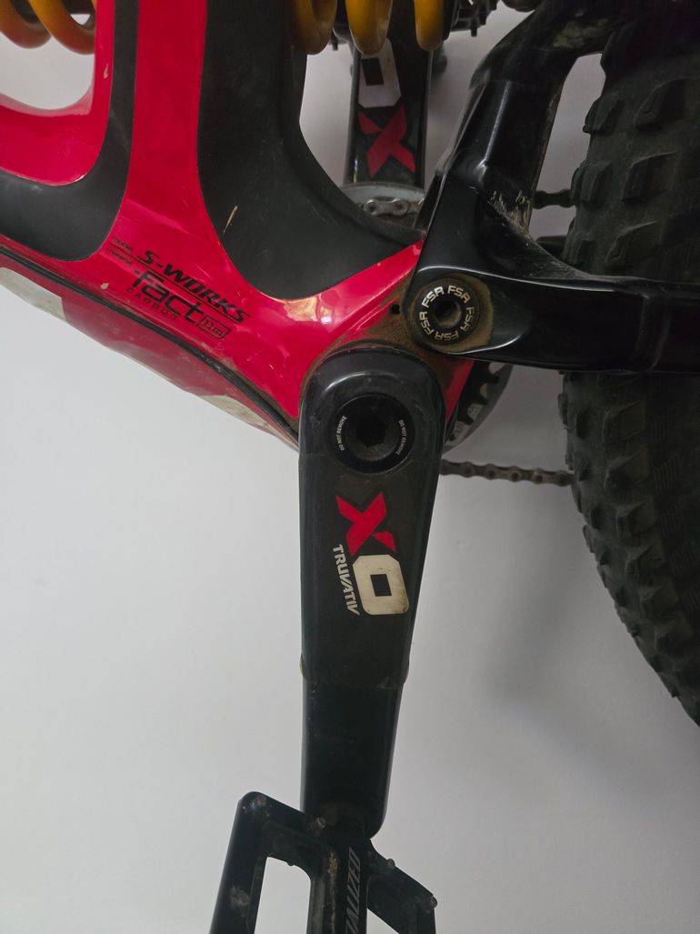 Used Specialized S-Works Demo 8 2014 2014 Mountainbike, Red, 26 — image 4 of 6