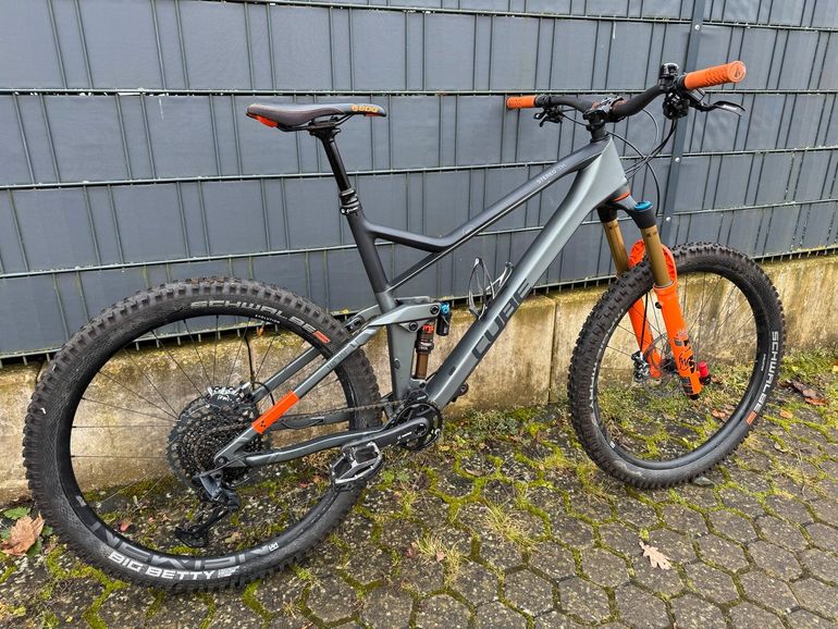 Używany CUBE STEREO 140 HPC TM 27.5 2021 2021 Mountainbike — zdjęcie 2 z 5