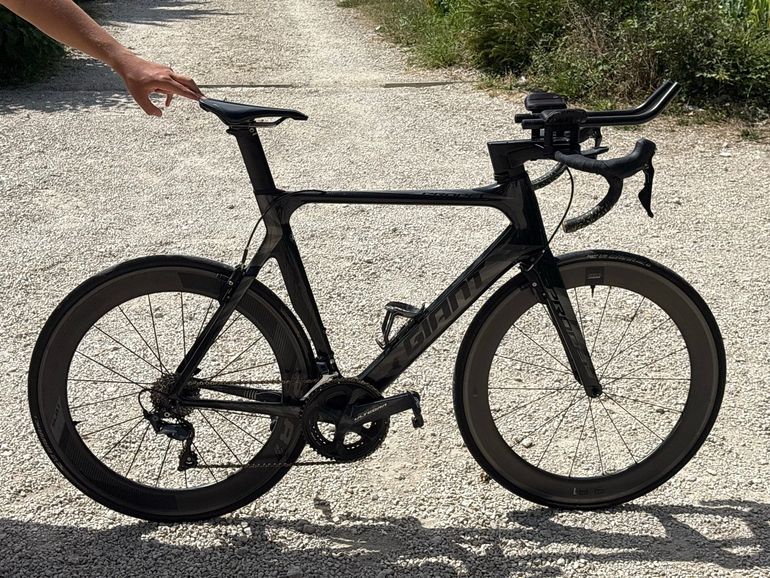 Used Giant Propel Advanced 1 Disc 2019 2019 Road & Gravel, Black — image 1 of 12