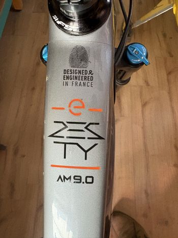 Used Lapierre eZesty AM 9.0 2021 2021 Mountainbike, Light Gray, 27.5 — image 9 of 18