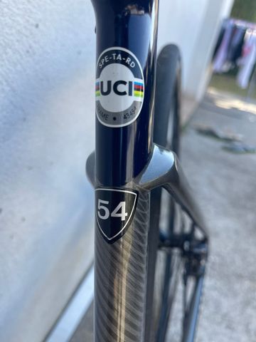 SL7 pro Custom Shimano Ultegra Di2 2023 Road & Gravel usato, Blu — immagine 5 di 5