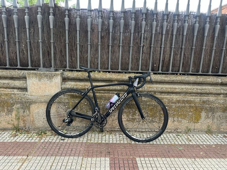 Gebrauchtes Specialized Tarmac Expert eTap 2017 2017 Road & Gravel, Schwarz — Bild 3 von 4