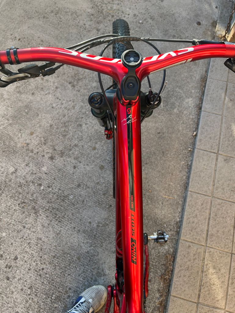 Scott Spark Rc Wc 2020 2020 Mountainbike usato, Rosso — immagine 7 di 9