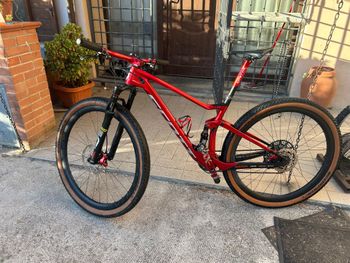 Scott Spark Rc Wc 2020 2020 Mountainbike usato, Rosso — immagine 2 di 9