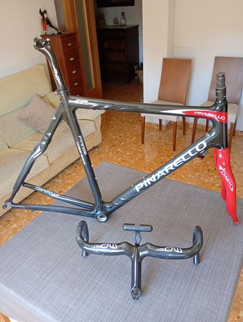 Used Pinarello Paris Carbon 46 HM 3K Frameset 2008 Road & Gravel