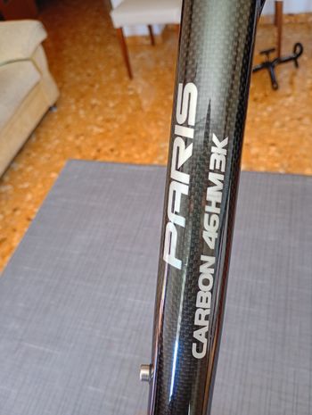 Used Pinarello Paris Carbon 46 HM 3K Frameset 2008 Road & Gravel, Black — image 6 of 11