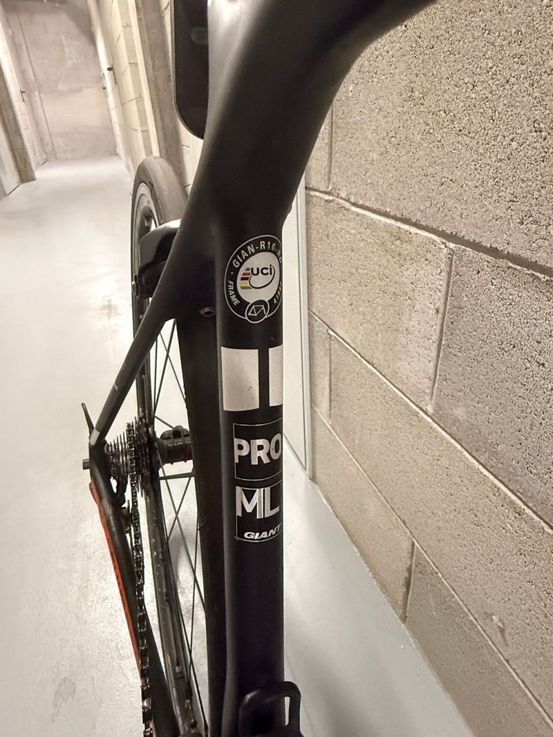 Giant TCR Advanced Pro Team 2019 2019 Road & Gravel usato, Nero — immagine 7 di 10