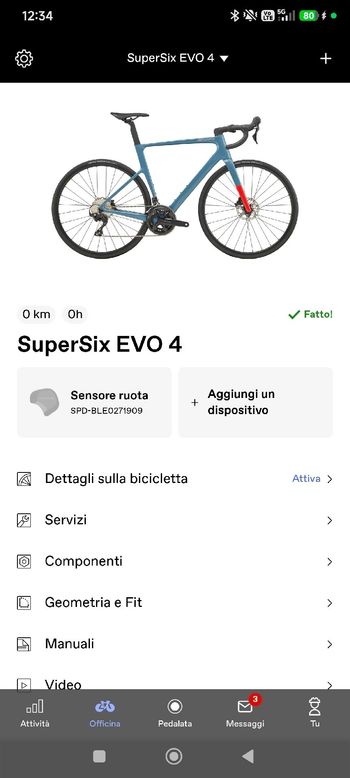 Tweedehands Cannondale SuperSix EVO Shimano 105 2025 Road & Gravel — afbeelding 9 van 10