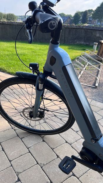 Used Kalkhoff IMAGE 3.B EXCITE Wave 2021 2021 Urban, Blue — image 7 of 12