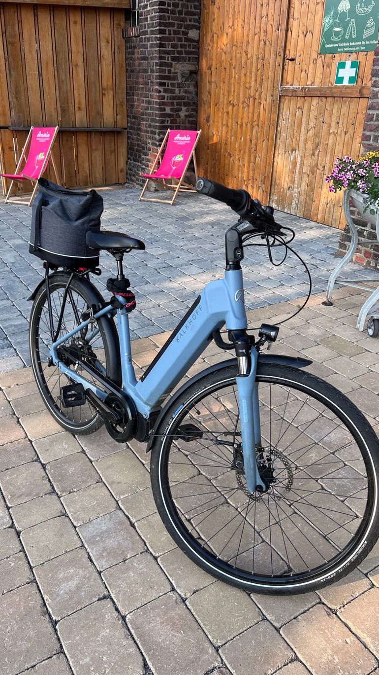 Used Kalkhoff IMAGE 3.B EXCITE Wave 2021 2021 Urban, Blue — image 2 of 12