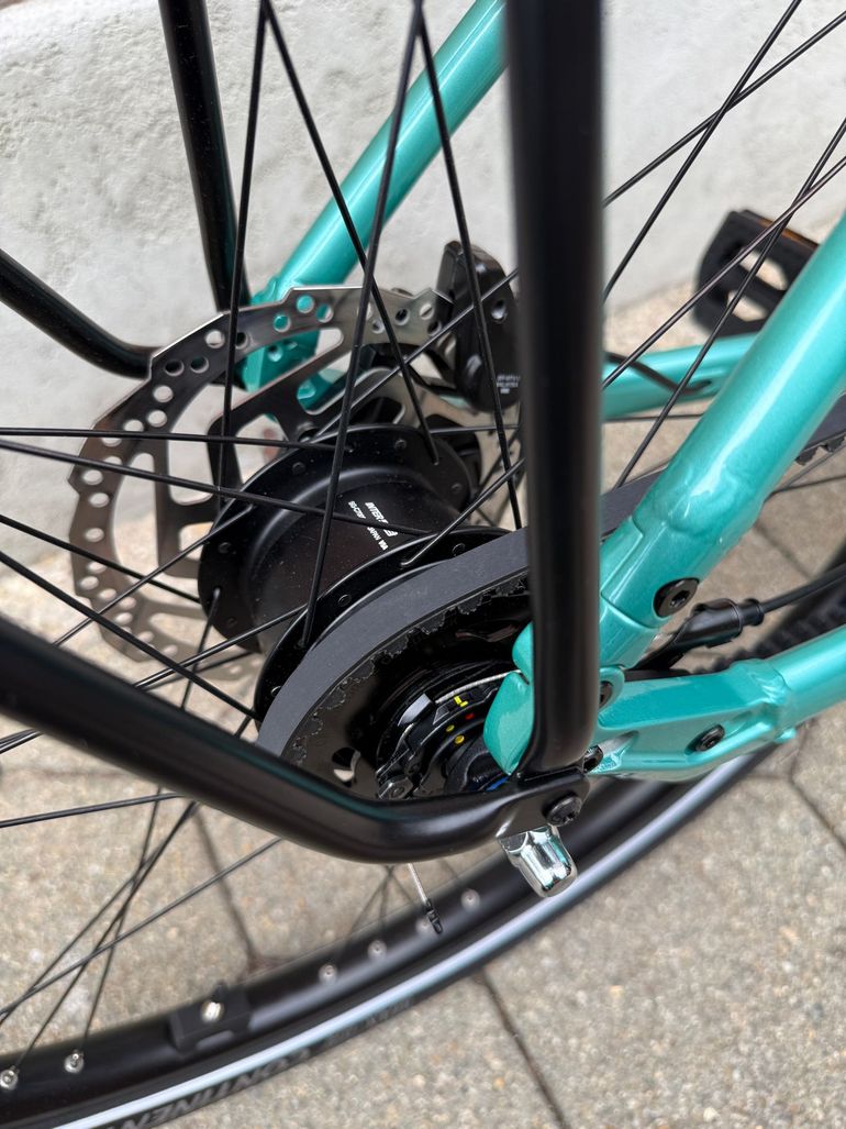 Used Bianchi T-TRONIK C 8.2 BELT NEXUS 2026 2026 Urban, Green — image 12 of 17