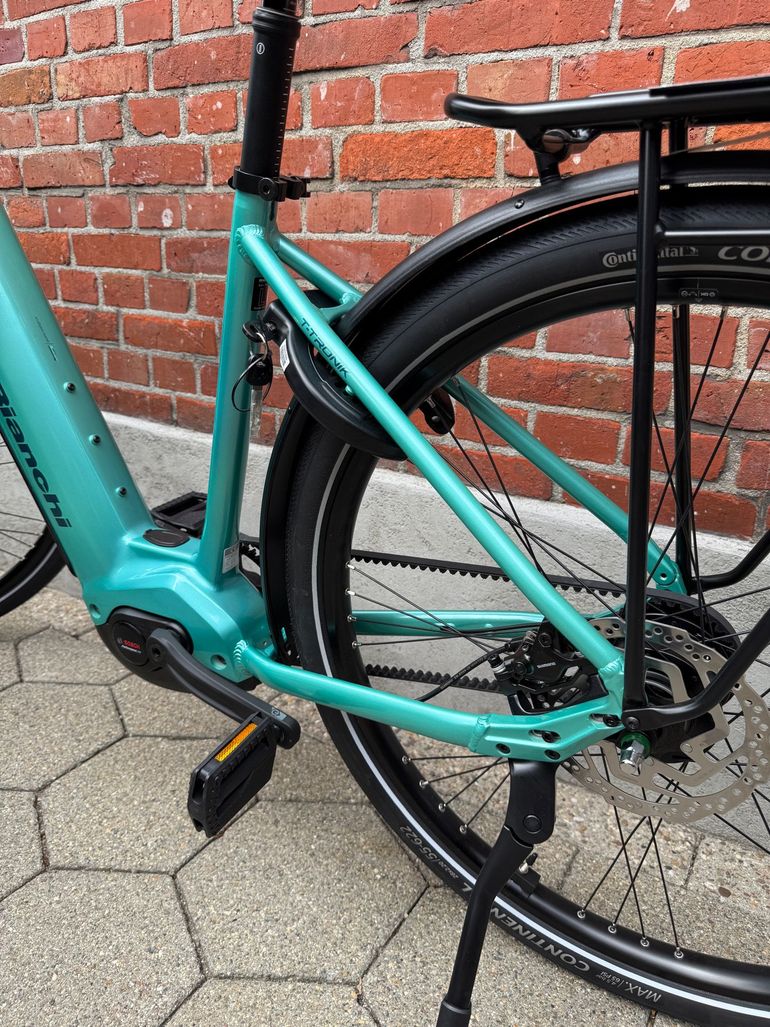Used Bianchi T-TRONIK C 8.2 BELT NEXUS 2026 2026 Urban, Green — image 15 of 17
