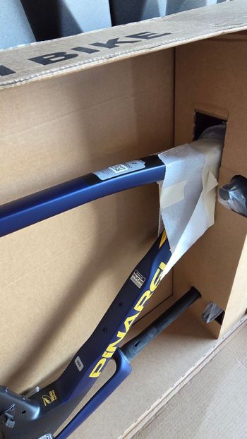 Used Pinarello DOGMA F SRAM RED ETAP AXS 2026 Frameset 2026 Road & Gravel, Blue — image 3 of 3