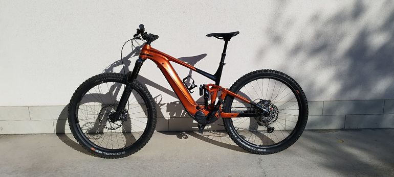 Used Giant Trance X E+ 1 2022 2022 Mountainbike, Orange, 29 — image 2 of 12
