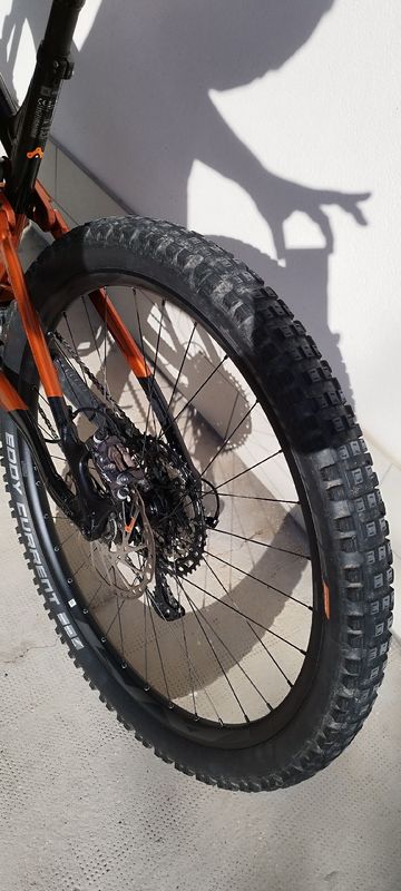 Used Giant Trance X E+ 1 2022 2022 Mountainbike, Orange, 29 — image 7 of 12