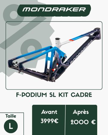 Mondraker F-PODIUM RR SL 2024 Frameset 2024 MTB d'occasion