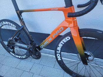 Used Quick Pro ER One 2026 Road & Gravel, Orange — image 2 of 13