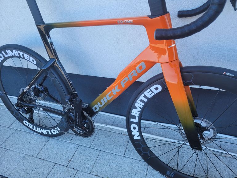 Used Quick Pro ER One 2026 Road & Gravel, Orange — image 2 of 13