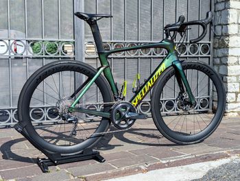 Used Specialized Venge Expert Disc 2018 2018 Road & Gravel, Green — image 5 of 26