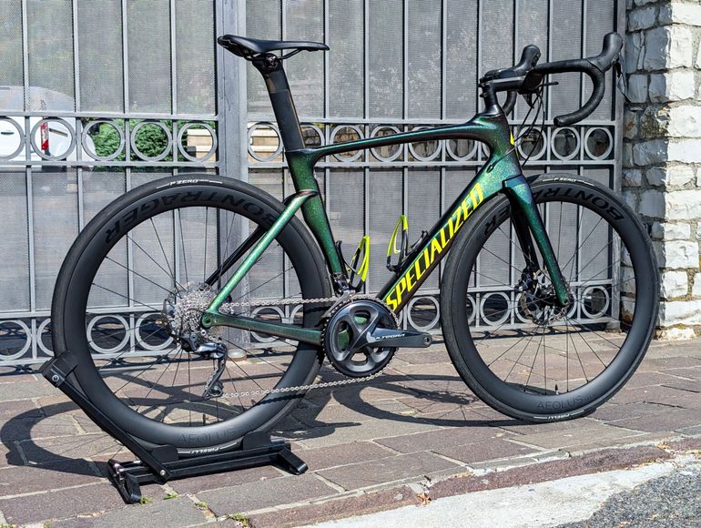 Used Specialized Venge Expert Disc 2018 2018 Road & Gravel, Green — image 5 of 26