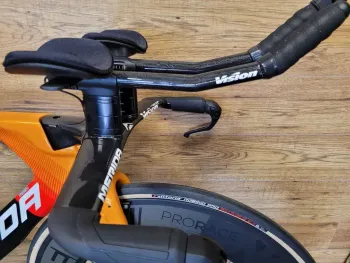 Käytetty Merida Time Warp TT Team Bahrain McLaren 2021 Road & Gravel — kuva 2 / 11