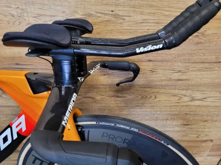Käytetty Merida Time Warp TT Team Bahrain McLaren 2021 Road & Gravel — kuva 2 / 11