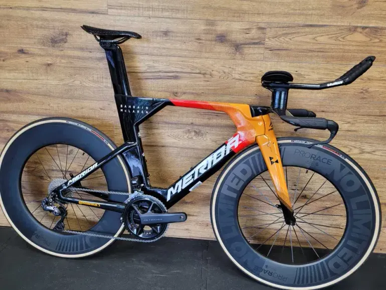 Käytetty Merida Time Warp TT Team Bahrain McLaren 2021 Road & Gravel — kuva 1 / 11