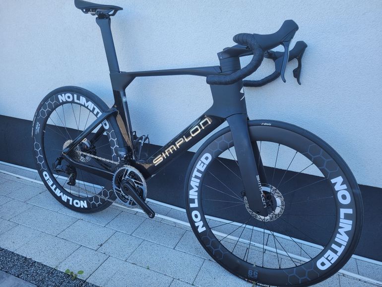 Gebrauchtes Simplon Pride II Sram Red eTap AXS 2023 2023 Road & Gravel, Schwarz — Bild 2 von 15