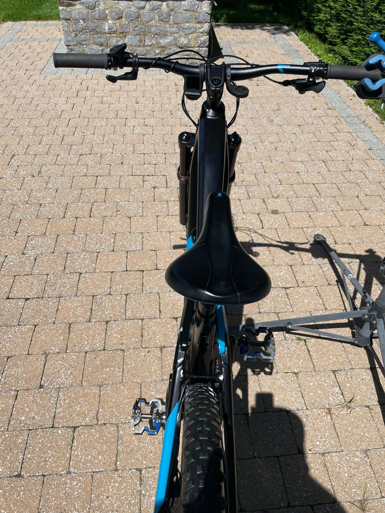 Used CUBE STEREO HYBRID 140 HPC RACE 625 2020 Mountainbike, Blue — image 4 of 8