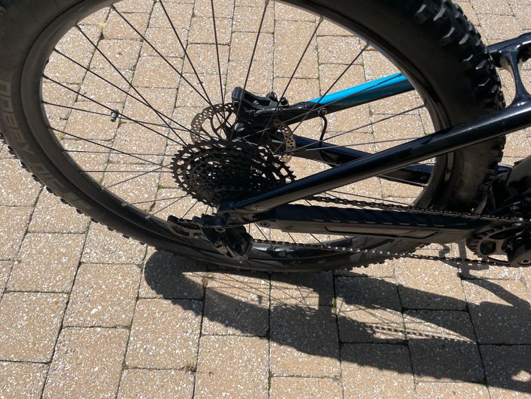 Used CUBE STEREO HYBRID 140 HPC RACE 625 2020 Mountainbike, Blue — image 3 of 8