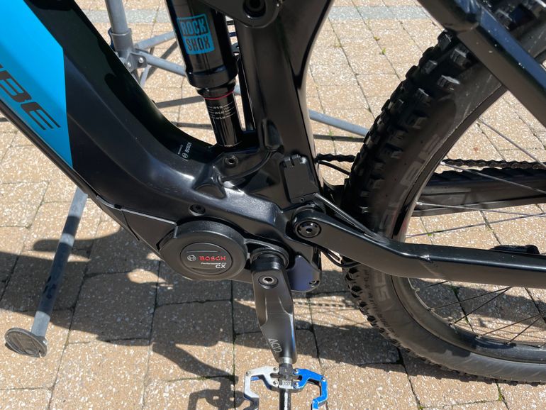 Used CUBE STEREO HYBRID 140 HPC RACE 625 2020 Mountainbike, Blue — image 6 of 8