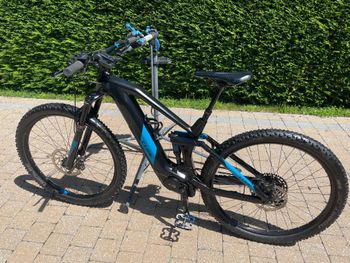 Used CUBE STEREO HYBRID 140 HPC RACE 625 2020 Mountainbike, Blue — image 7 of 8