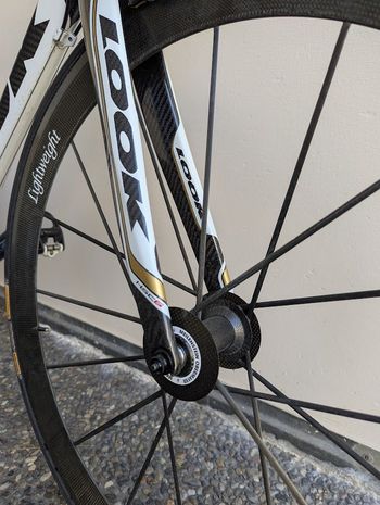Gebrauchtes Look 586 Pro Team 2014 Road & Gravel, Weiß — Bild 9 von 21