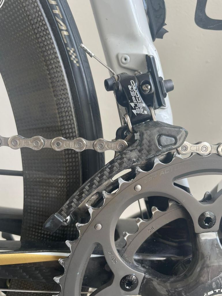 Gebrauchtes Look 586 Pro Team 2014 Road & Gravel, Weiß — Bild 20 von 21