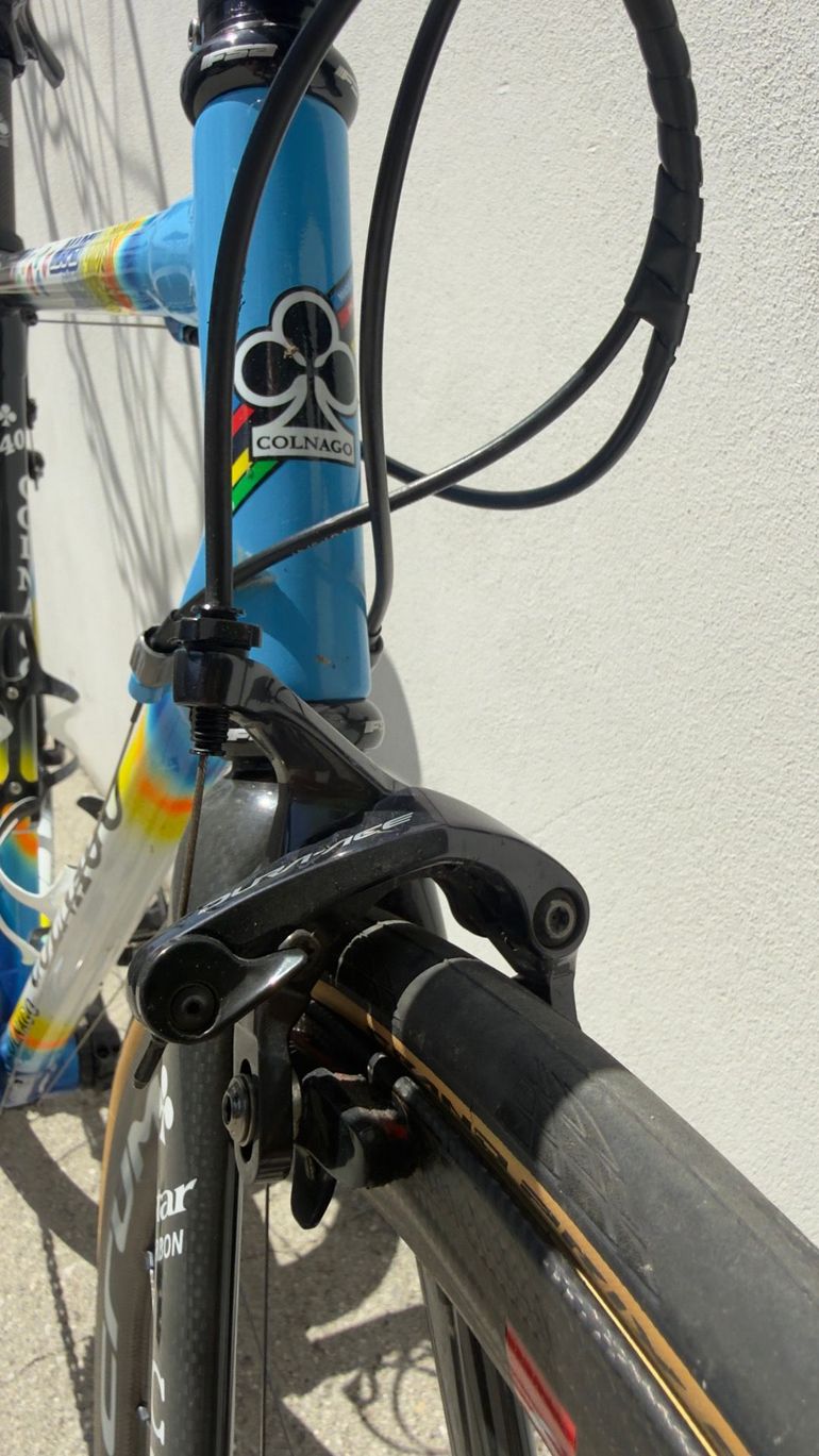 Used Colnago C40 Shimano Dura Ace 2001 Road & Gravel, Blue — image 9 of 14