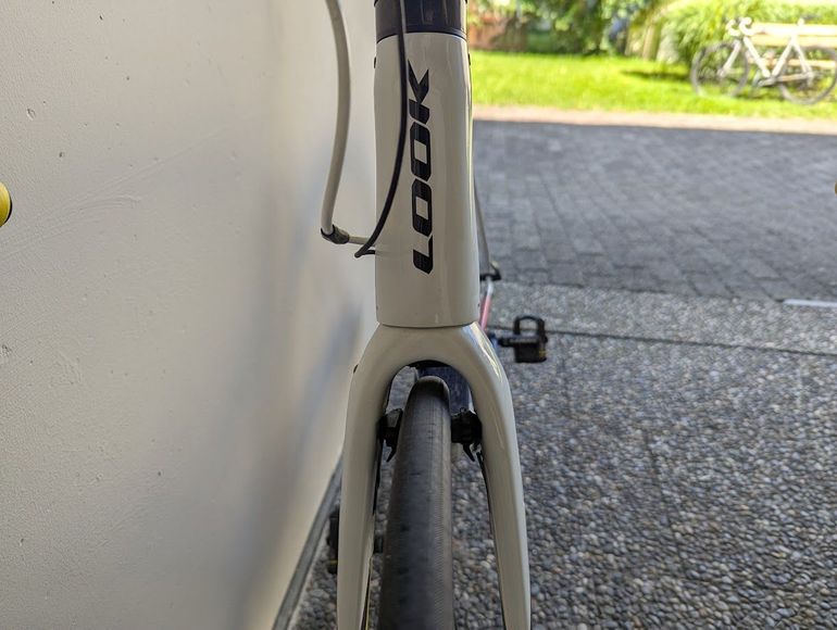 Used Look 695 Aerolight Heritage 2014 Road & Gravel, White — image 2 of 19