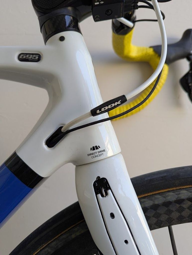 Used Look 695 Aerolight Heritage 2014 Road & Gravel, White — image 10 of 19