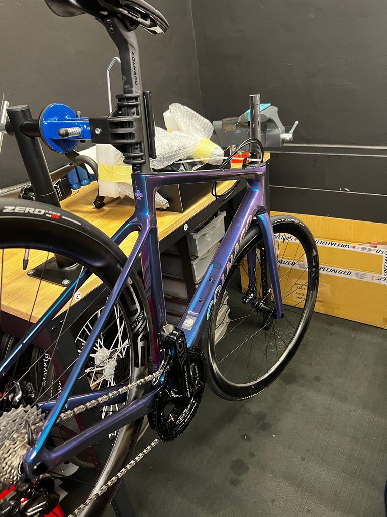 Used Colnago V4RS Frameset 2025 Road & Gravel, Blue — image 3 of 4